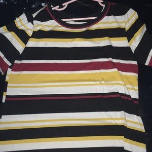 STRIPED BRANDY TOP